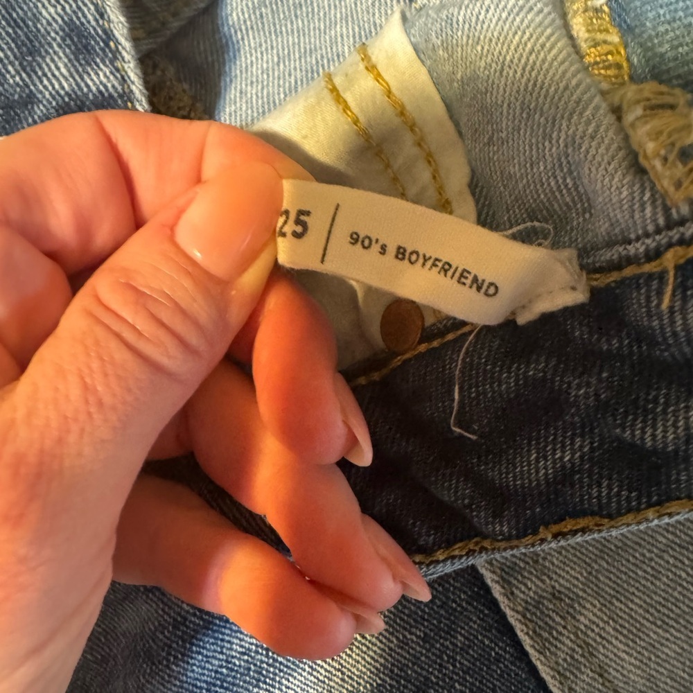 Pacsun Eco Two-Tone 90’s Boyfriend Jeans, Y2K - Picture 7 of 7